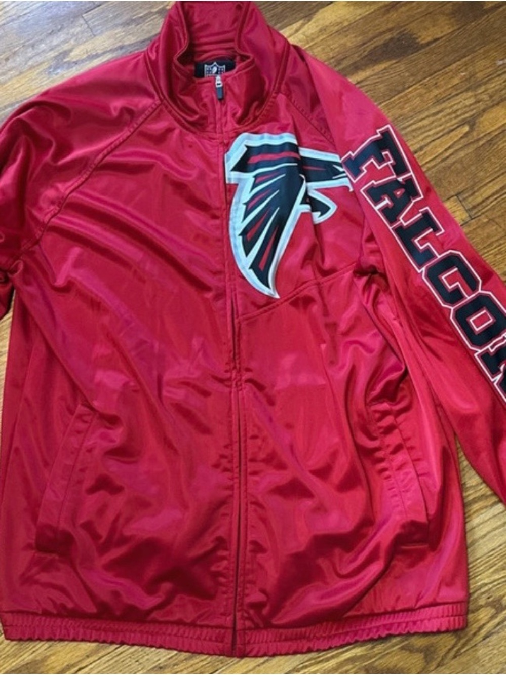 NFL Red Atlanta Falcons Mediumweight Jacket